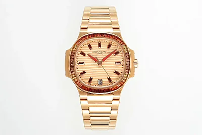 PPF Factory Patek Philippe Nautilus 7118/1300R Rose Gold Super Clone Replica Watch