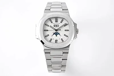 PPF Factory Patek Philippe Nautilus 5726/1A Silver Super Clone Replica Watch