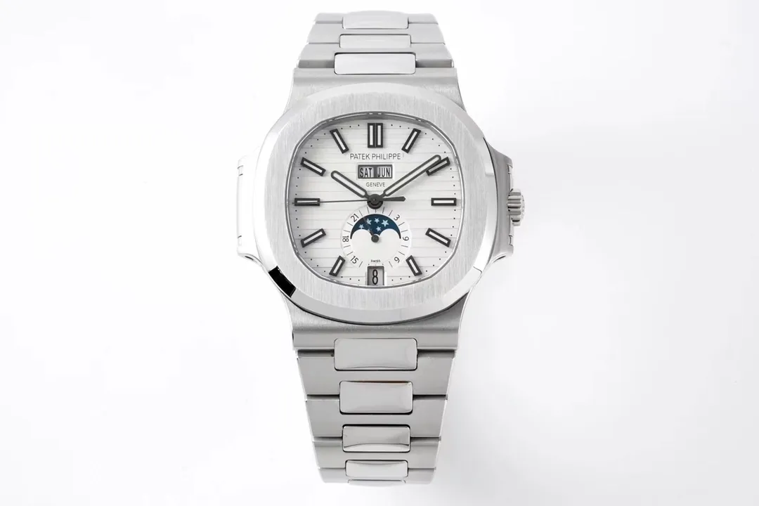 GR Factory Patek Philippe Nautilus 5726/1A Silver Super Clone Replica Watch