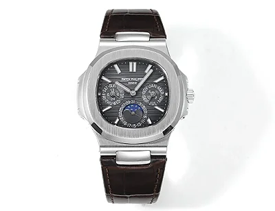 PF Factory Patek Philippe Nautilus 5740/1G Grey Perpetual Super Clone Watch