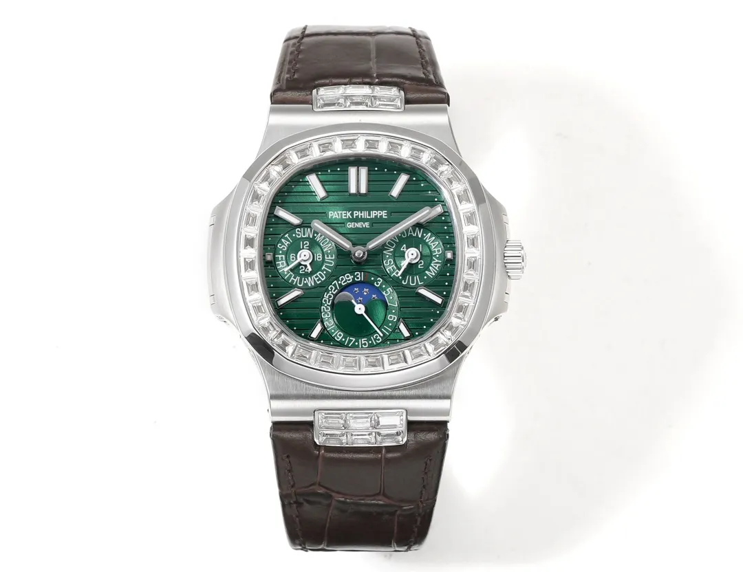 R8 Factory Patek Philippe Nautilus 5740 Green Super Clone Replica Watch