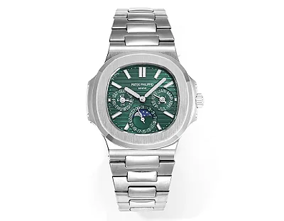 PF Factory Patek Philippe Nautilus 5740 Green Perpetual Super Clone Watch