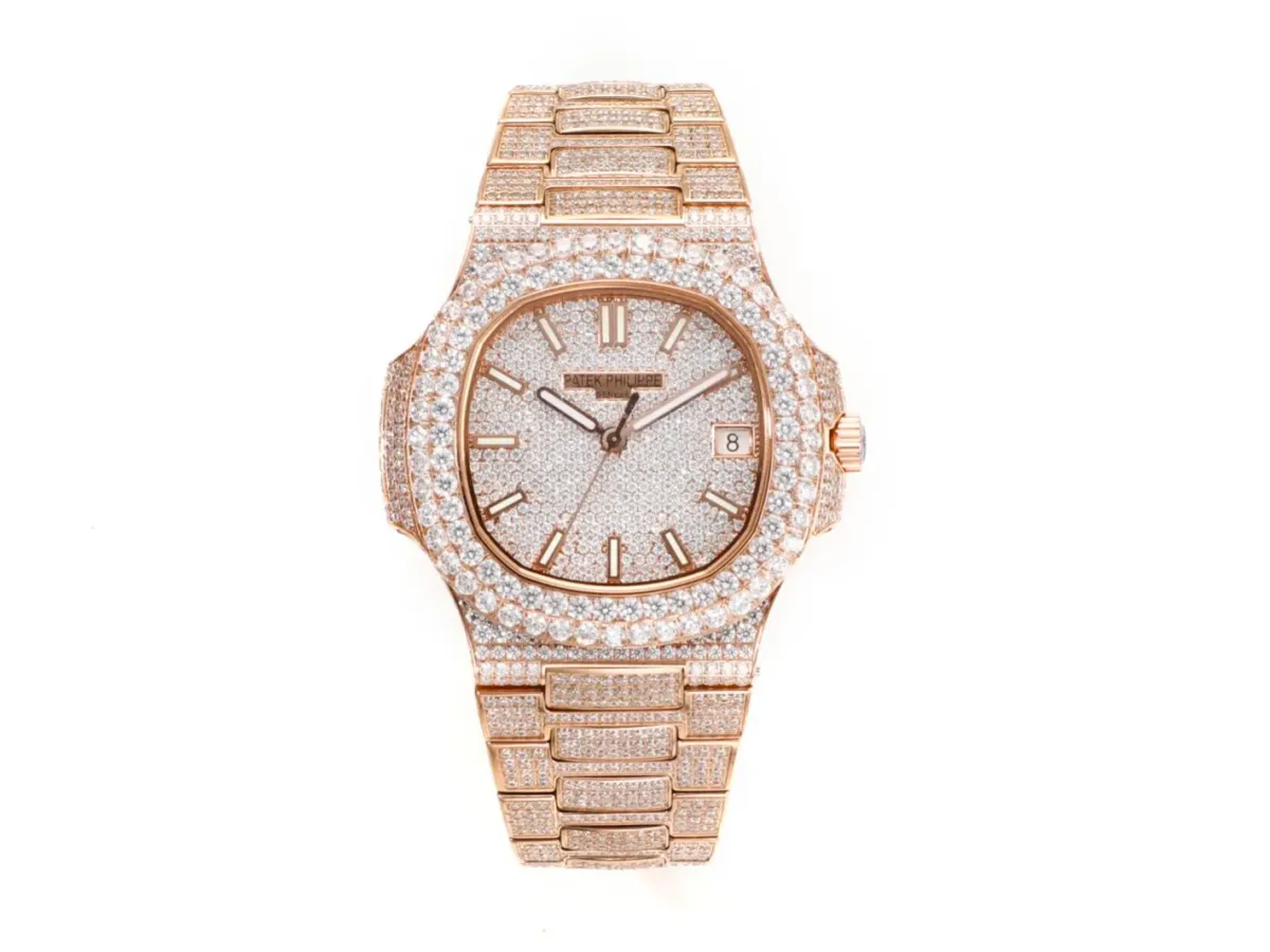 TW Factory Patek Philippe Nautilus 5719 White Gold Super Clone Replica Watch
