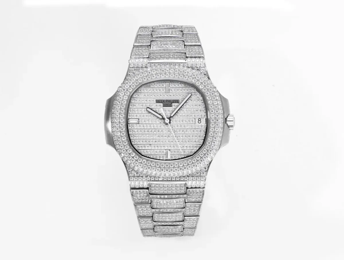 TW Factory Patek Philippe Nautilus 5719/10G Platinum Super Clone Replica Watch