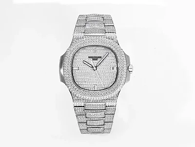 TW Factory Patek Philippe Nautilus 5719/10G Platinum Super Clone Replica Watch