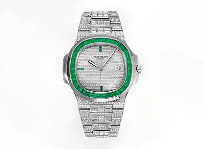 PPF Factory Patek Philippe Nautilus 5719 Platinum Super Clone Replica Watch