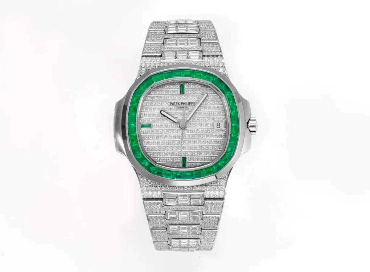 PF Factory Patek Philippe Nautilus 5719 Platinum Super Clone Replica Watch