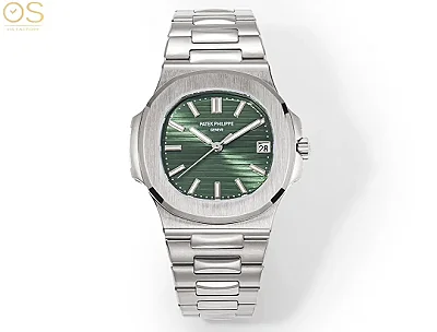PPF Factory Patek Philippe Nautilus 5711 Steel Green Dial Super Clone Replica Watch