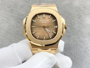 PF Factory Patek Philippe Nautilus 5711 Rose Gold Super Clone Replica Watch