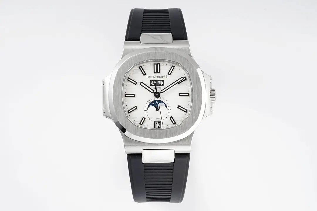 GR Factory Patek Philippe Nautilus 5726/1A Blue Rubber Super Clone Replica Watch