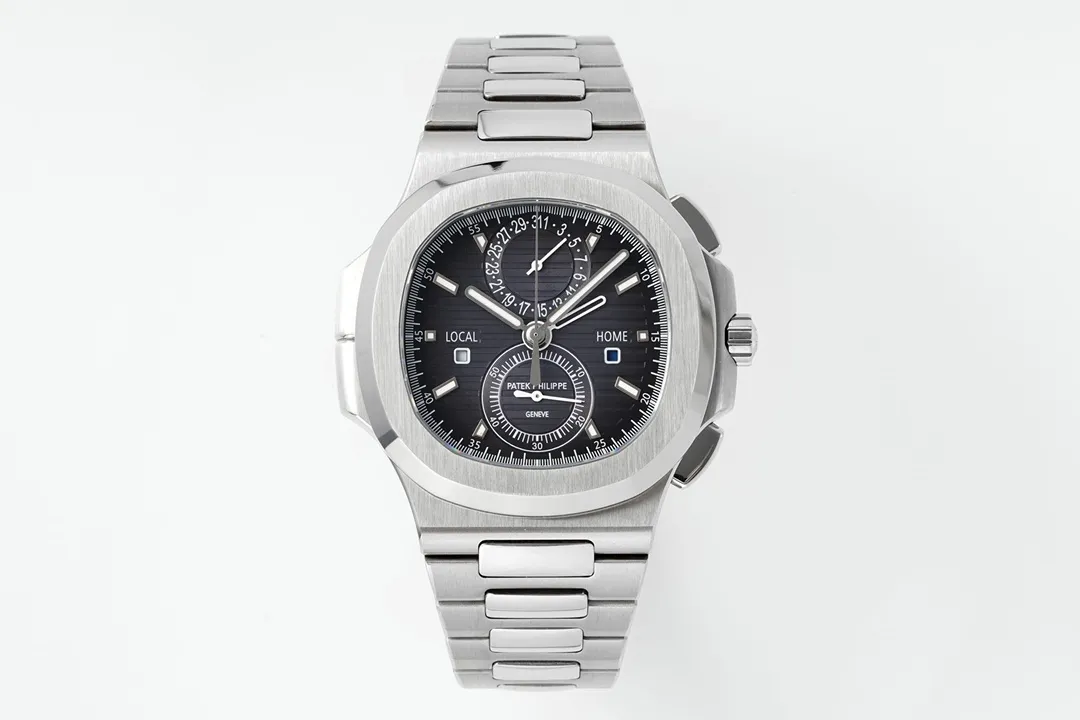 Patek Philippe Nautilus 5990/1A Dual Time Steel Super Clone Watch