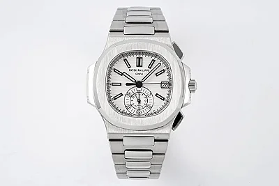 Patek Philippe Nautilus 5980 Silver Chronograph - Premium Replica Watch &amp; Super Clone Excellence