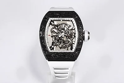 ZF Factory Richard Mille RM055 NTPT Carbon White Rubber - Premium Super Clone Watch