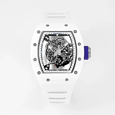 ZF Factory Richard Mille White Ceramic Super Clone Watch - Premium Replica Richard Mille Watch