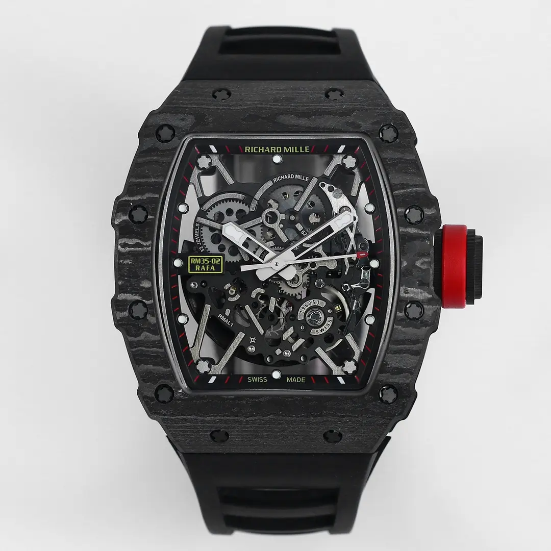 KV Factory Richard Mille RM 35-02 Rafael Nadal Black Super Clone Luxury Watch