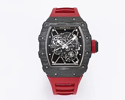 KV Factory Richard Mille RM 35-01 Rafael Nadal Red Rubber Super Clone Luxury Watch