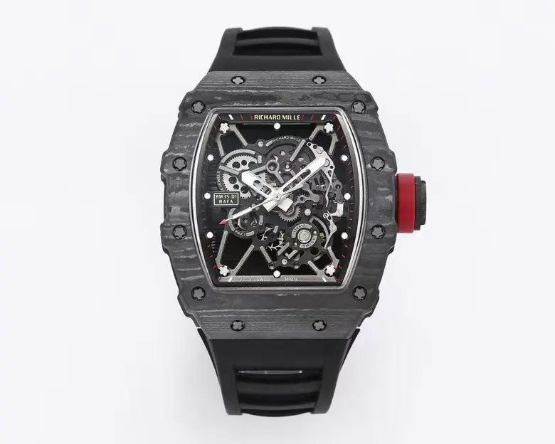 EUR Factory Richard Mille RM 35-01 Rafael Nadal Black Super Clone Luxury Watch