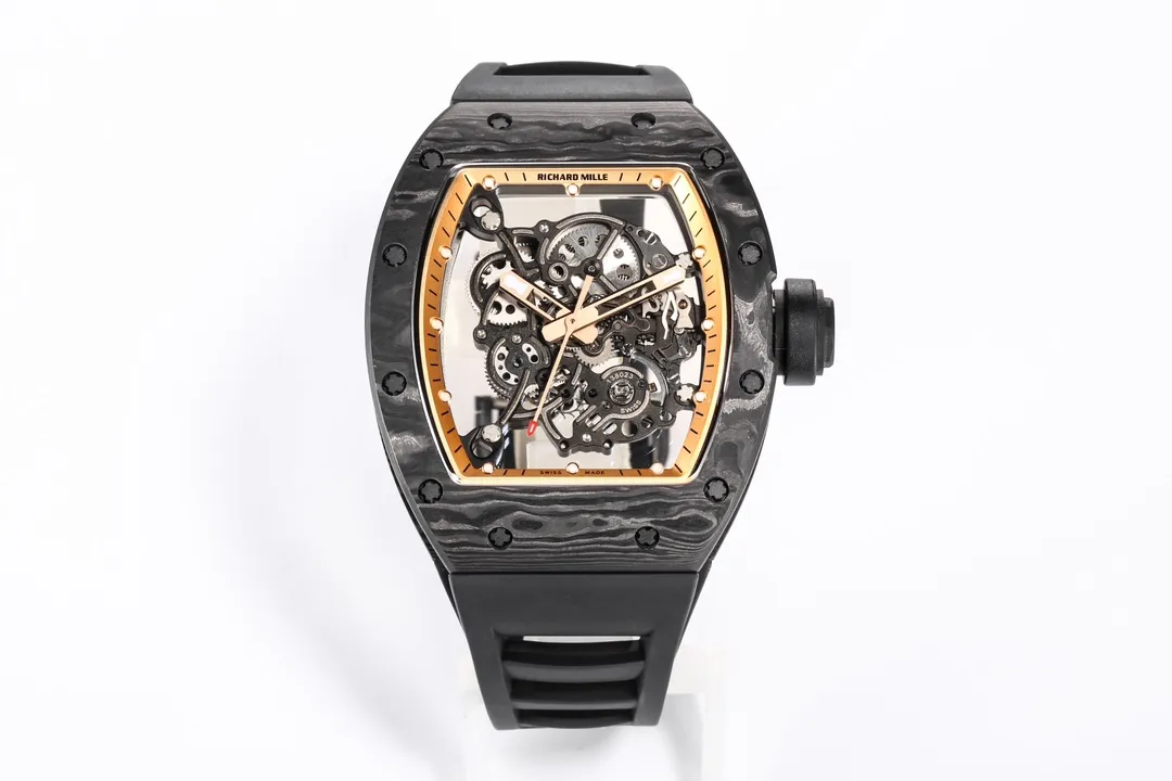 RM Factory Richard Mille RM055 NTPT Carbon Black Super Clone Luxury Watch