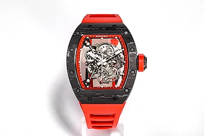 APS Factory Richard Mille RM055 NTPT Carbon Red Strap - Premium Super Clone Watch