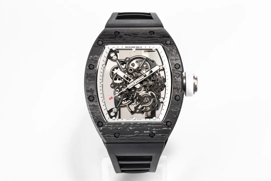 KV Factory Richard Mille RM055 NTPT Carbon Black Super Clone Luxury Watch