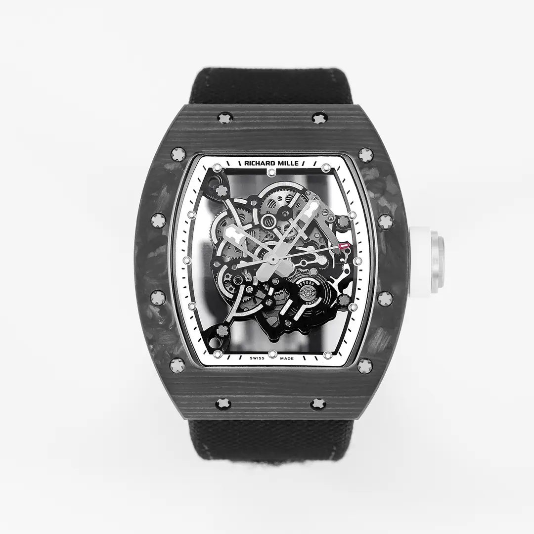 JB Factory Richard Mille RM055 Carbon Black Super Clone Luxury Watch