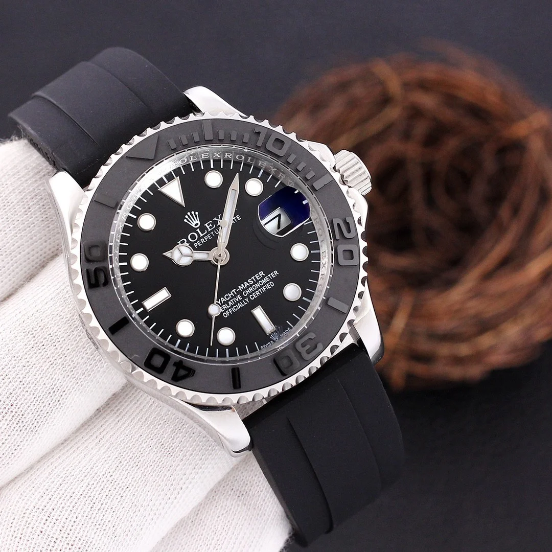 Rolex Yacht-Master Automatic Silicone Strap