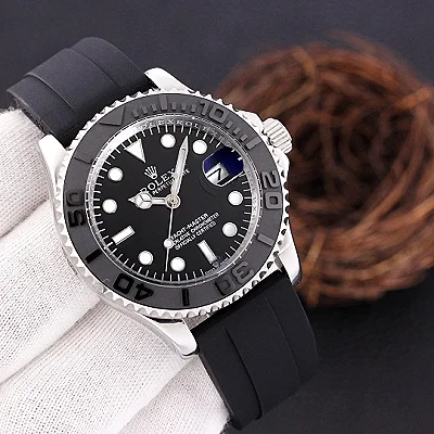 Rolex Yacht-Master Automatic Silicone Strap