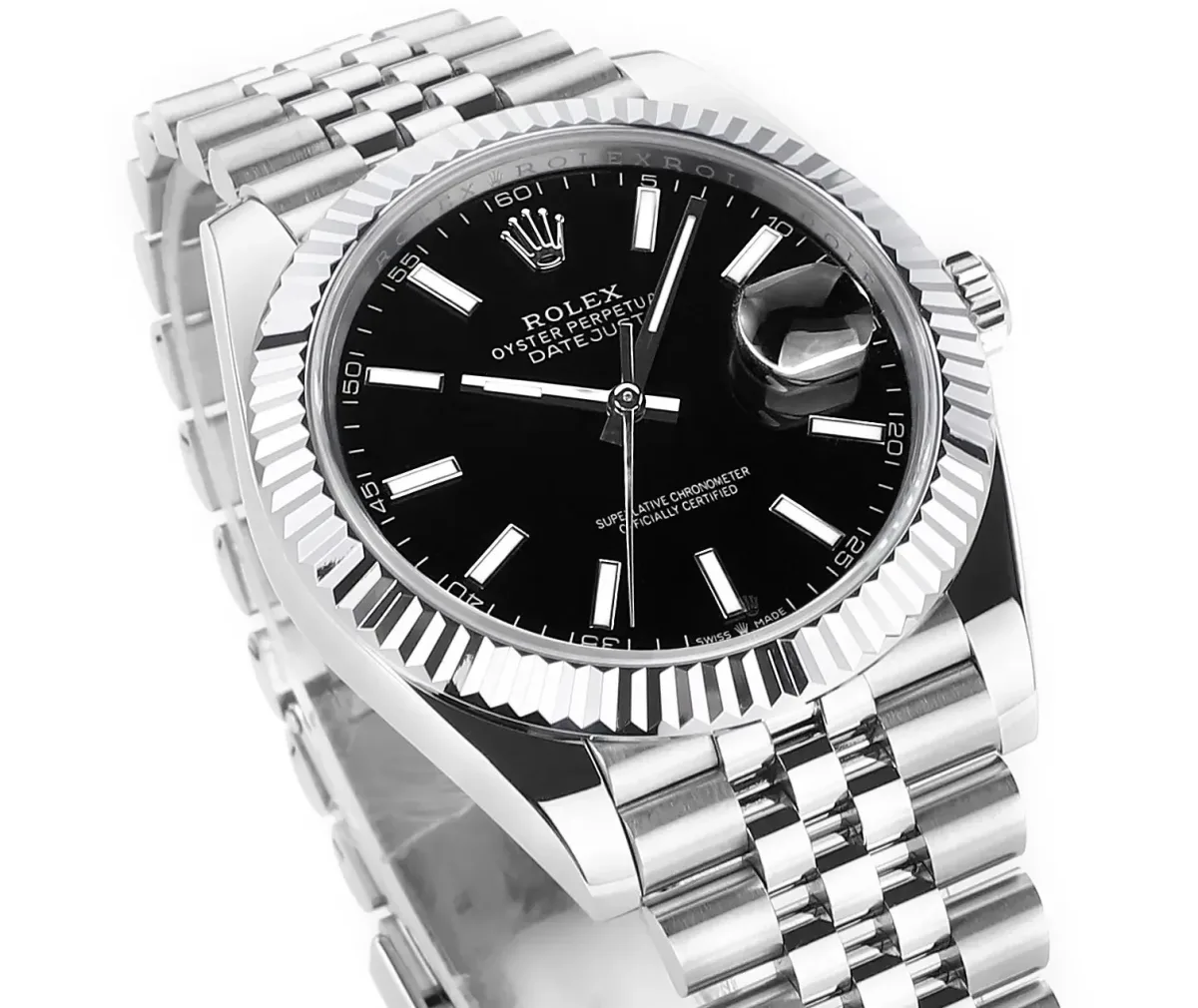 Rolex Datejust 41mm Black Dial Stainless Steel - Super Clone VSF Watch
