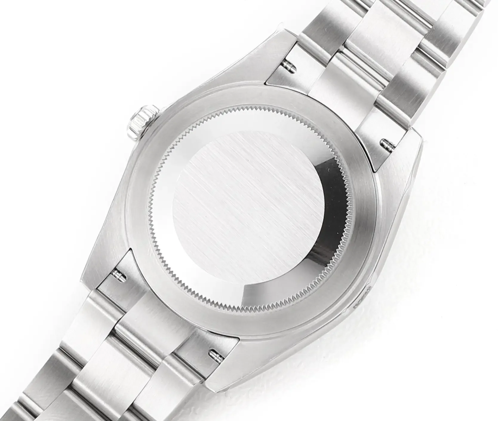 Rolex Datejust 41mm Watch - Silver Fluted Bezel, Grey Dial, Stainless Steel Bracelet, Super Clone VSF Rolex
