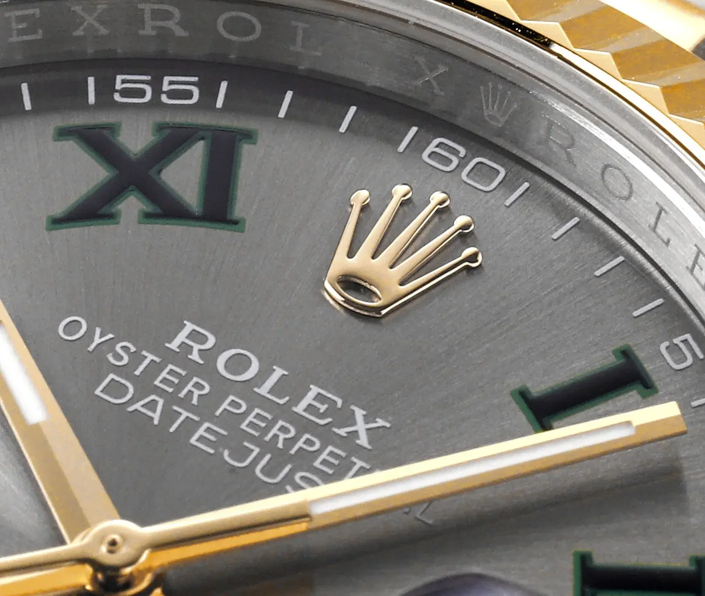 Rolex Datejust 41mm Watch - Two-Tone Steel and Gold with Grey Dial - Super Clone VSF Watch