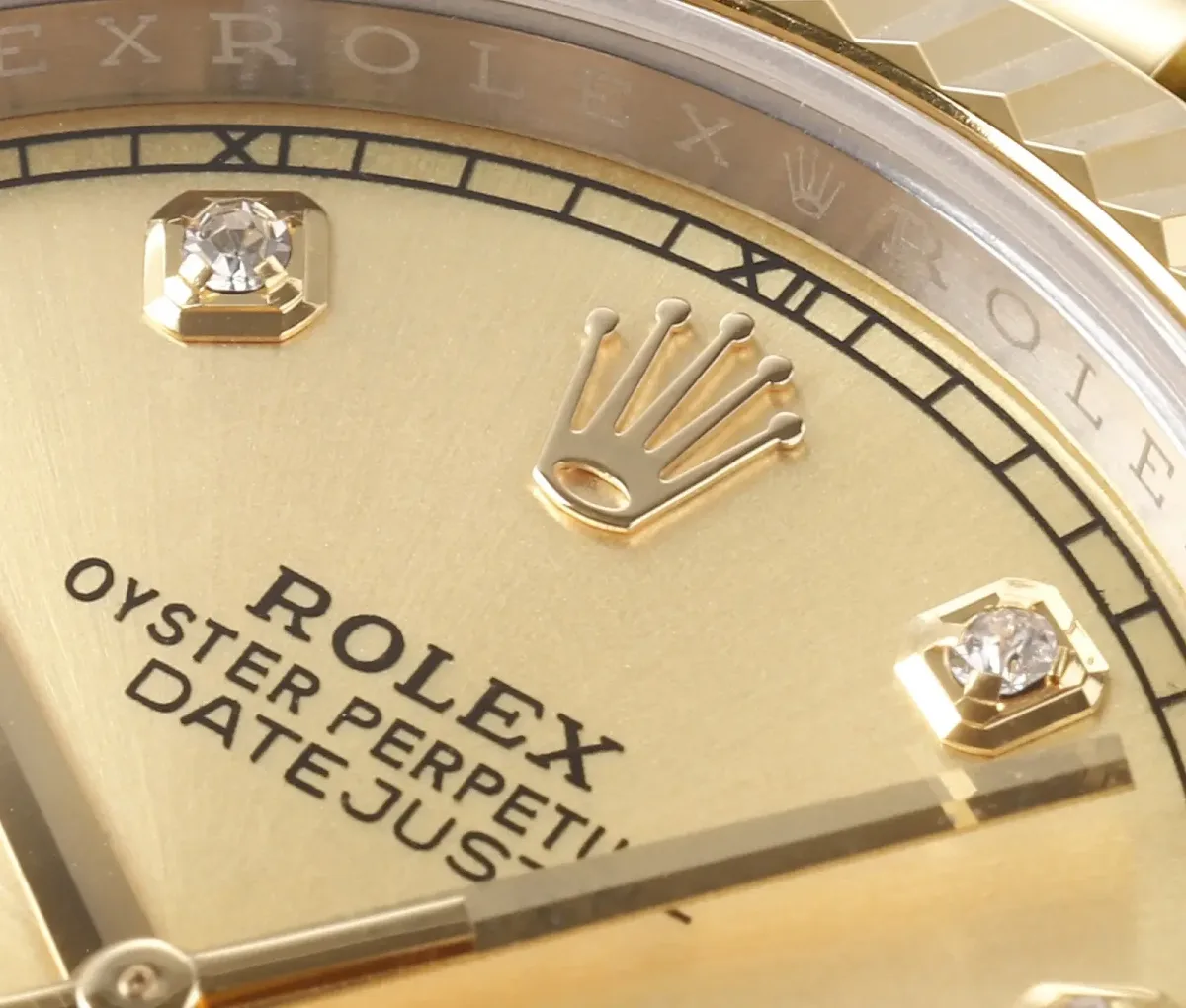 Rolex Datejust 41mm Two-Tone Gold &amp; Steel Watch with Diamond Bezel - Super Clone