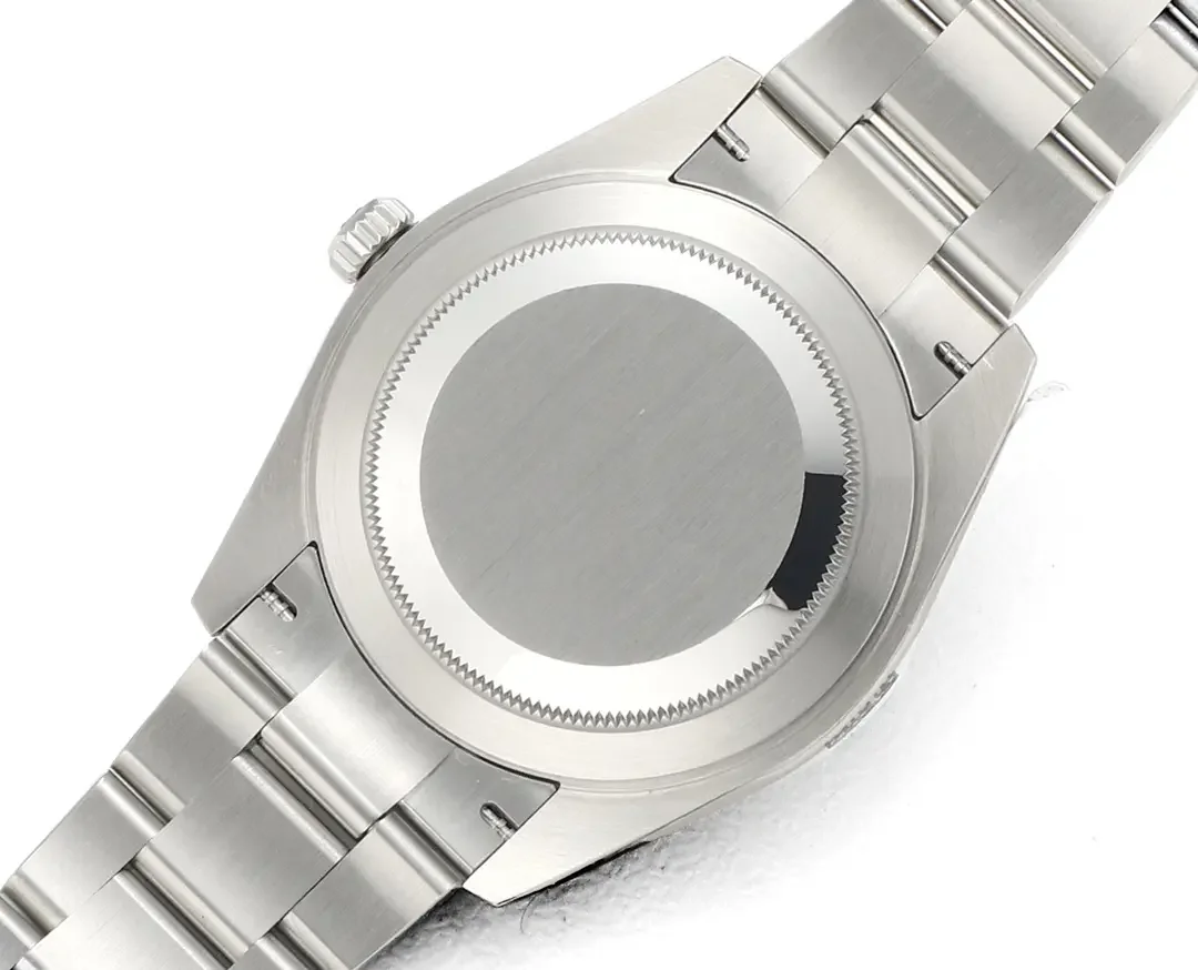 Rolex Datejust with 3235 Movement - Silver Stainless Steel, Ice Blue Dial, Fluted Bezel, Super Clone