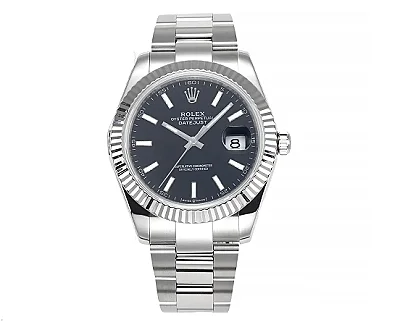 Rolex Datejust 41mm Black Dial Stainless Steel Automatic Watch - Super Clone Rolex