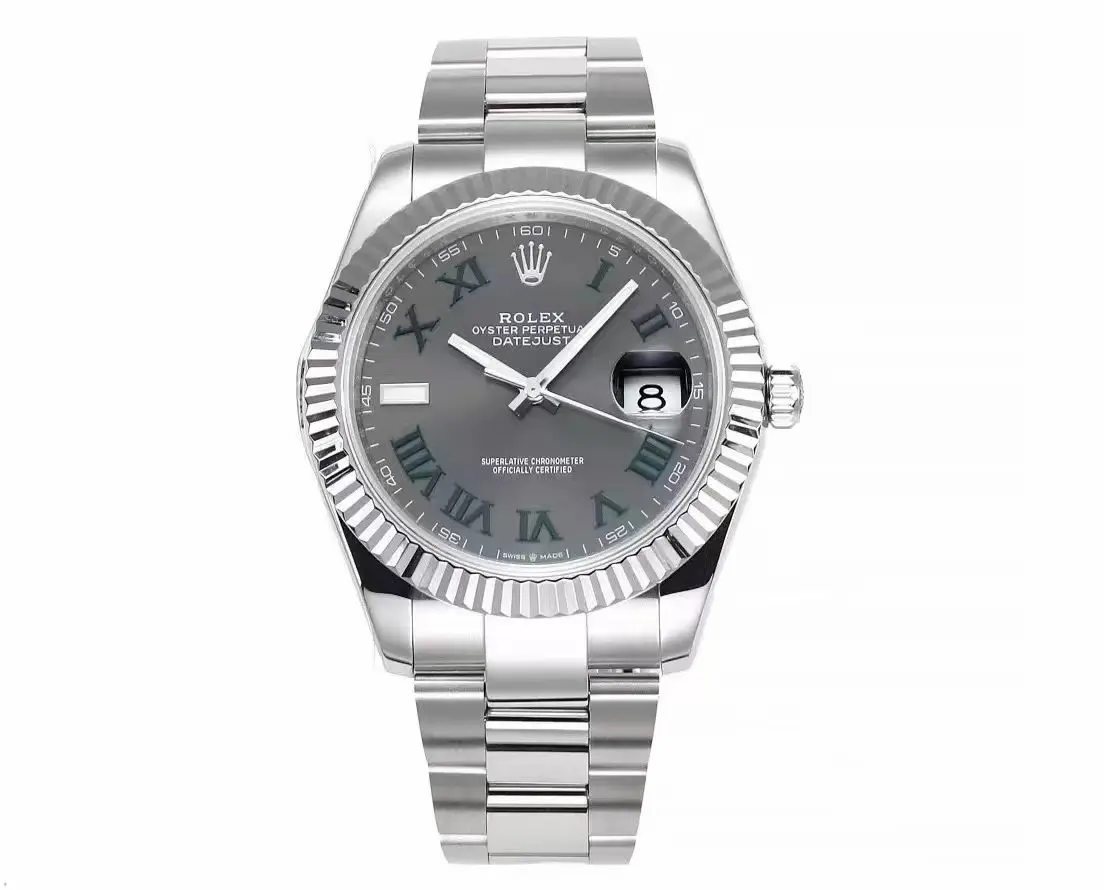 Rolex Datejust 41mm - Silver Stainless Steel with Grey Dial