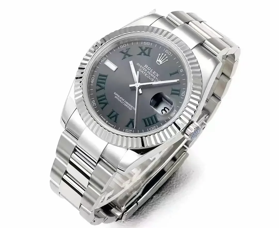 Rolex Datejust 41mm - Silver Stainless Steel with Grey Dial