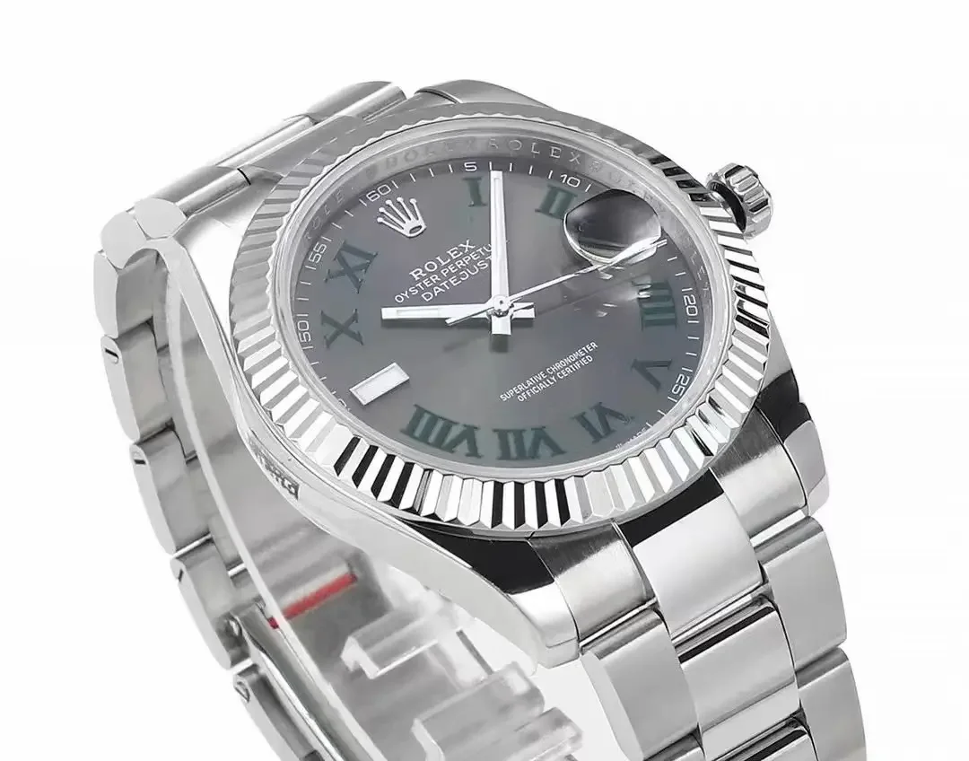 Rolex Datejust 41mm - Silver Stainless Steel with Grey Dial