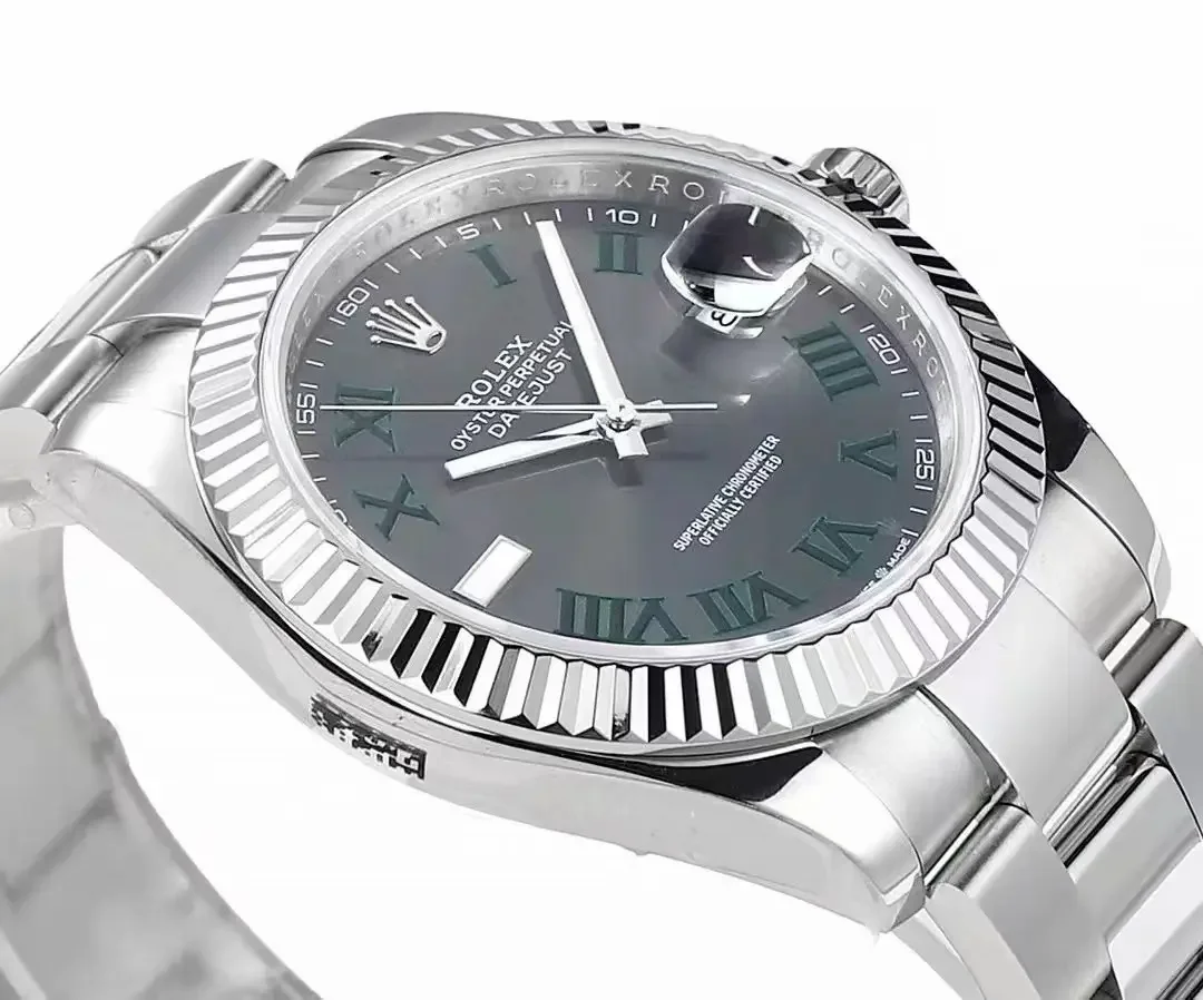 Rolex Datejust 41mm - Silver Stainless Steel with Grey Dial