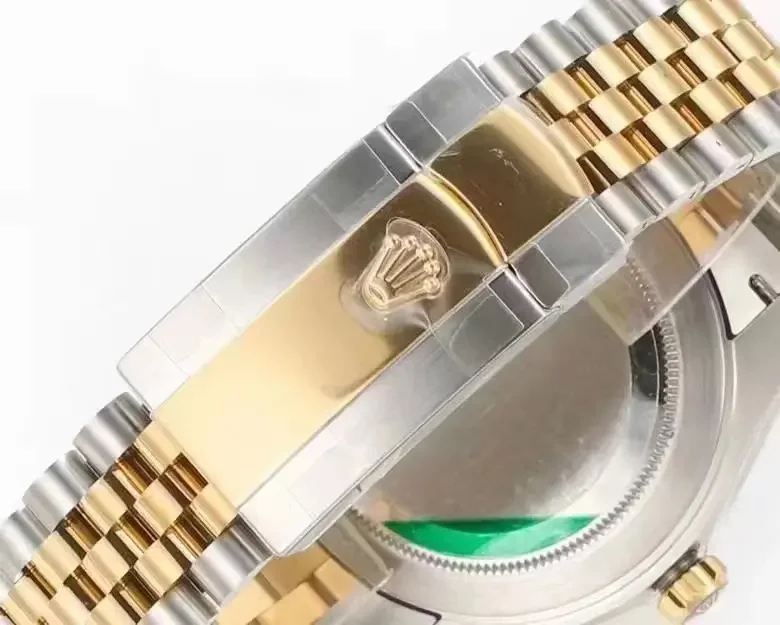 Rolex Datejust 41mm Black Dial Two-Tone Jubilee Bracelet - Super Clone Edition