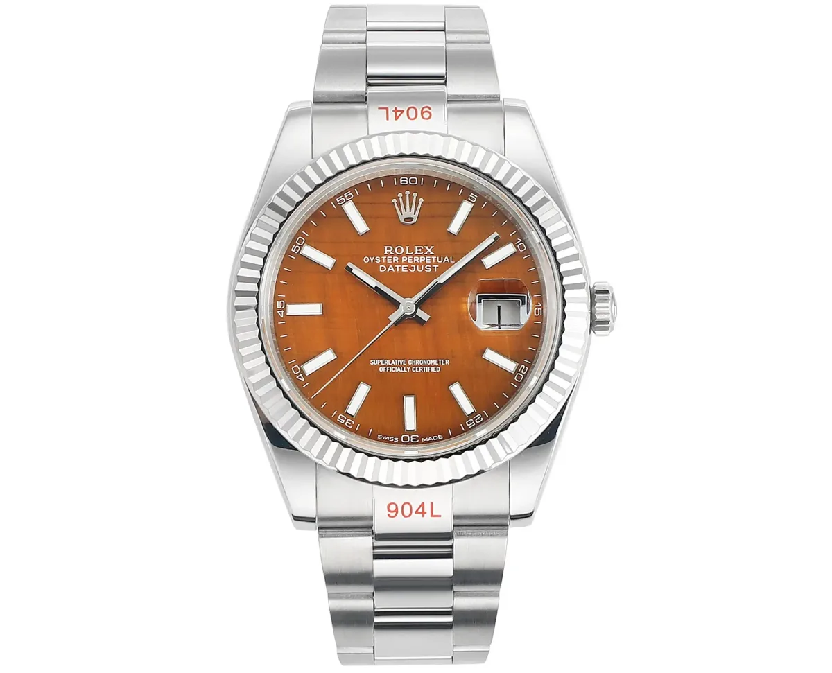 Rolex Datejust 41 Custom Tiger Eye Dial - Premium Super Clone Rolex