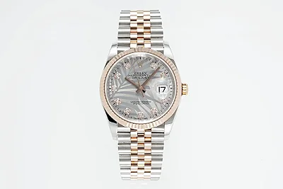 VS Factory Rolex Datejust 36 Oystersteel and Everose Gold Automatic Watch