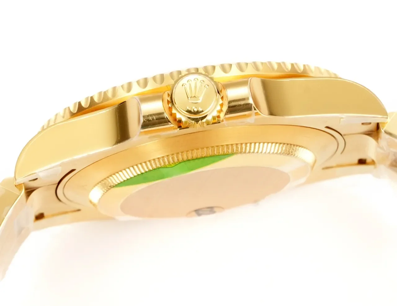 VS Factory Rolex Submariner 41mm Date 116618LN Men's Automatic Diver Watch in Yellow Gold with Black