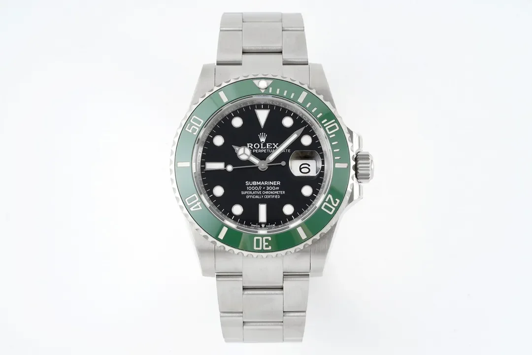 AR Factory Rolex Submariner Hulk Green Ceramic Bezel Black Dial Stainless Steel Automatic Watch
