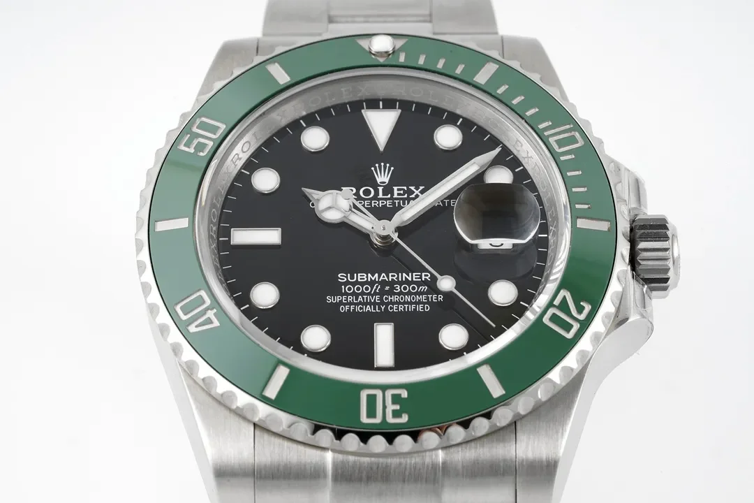 AR Factory Rolex Submariner Hulk Green Ceramic Bezel Black Dial Stainless Steel Automatic Watch