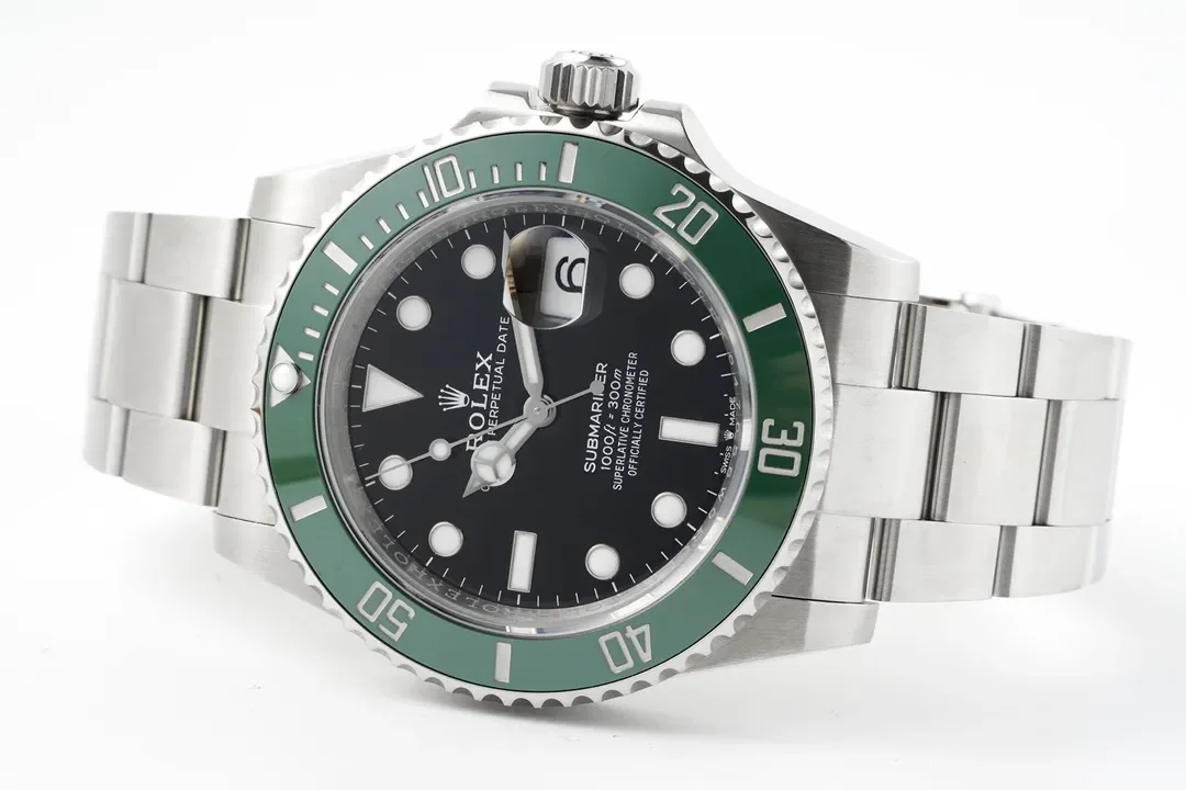 AR Factory Rolex Submariner Hulk Green Ceramic Bezel Black Dial Stainless Steel Automatic Watch