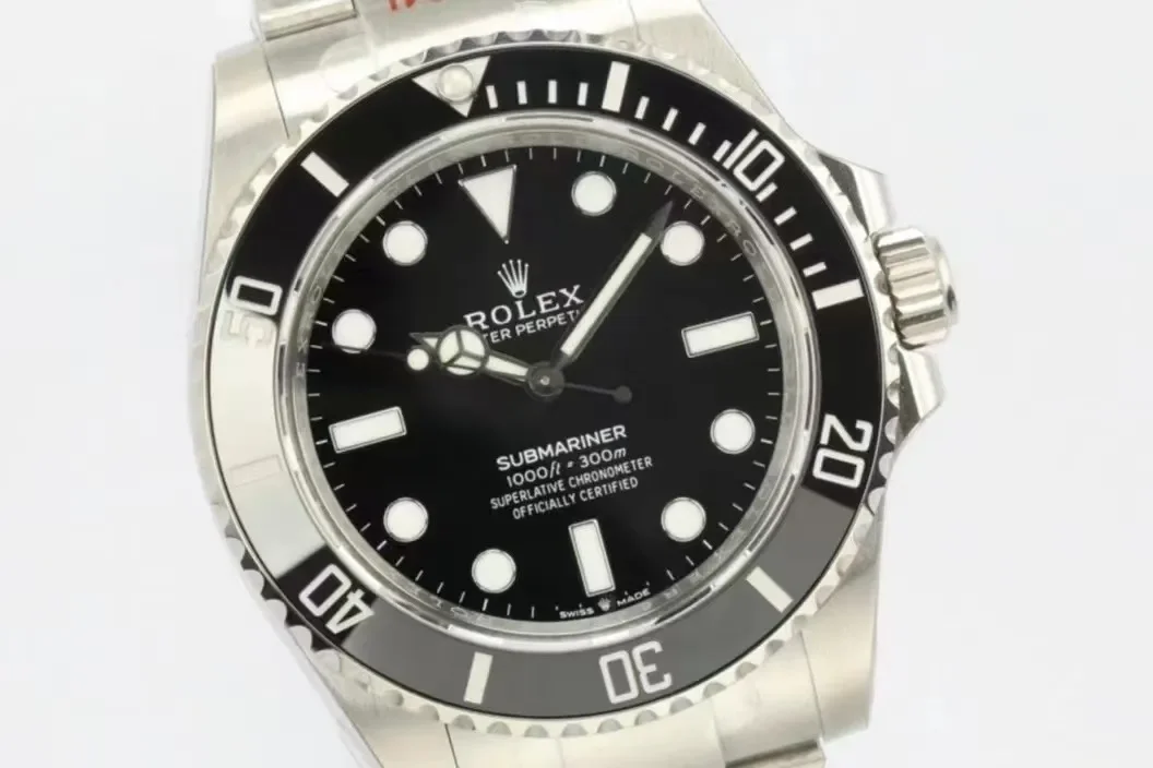 AR Factory Rolex Submariner Black Dial Stainless Steel Oyster Bracelet Automatic Men's Dive Watch