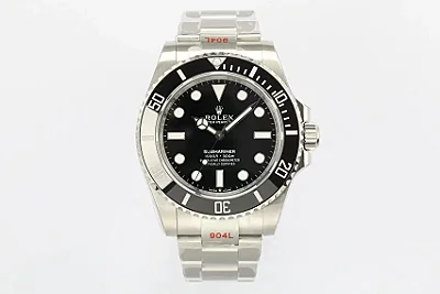 AR Factory Rolex Submariner Black Dial Stainless Steel Oyster Bracelet Automatic Men's Dive Watch