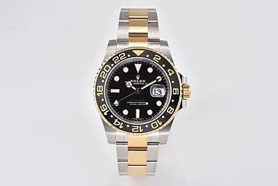 AR Factory Rolex GMT-Master II 116713LN Black Dial Ceramic Bezel Two-Tone Steel and Yellow Gold Oyst