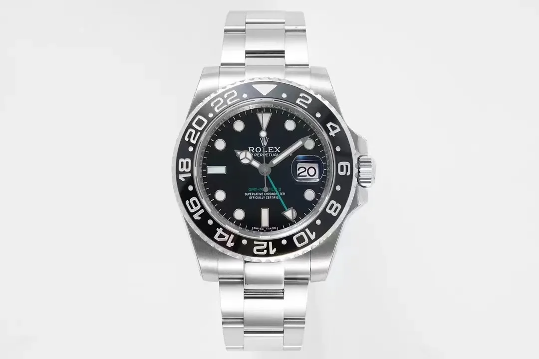 AR Factory Rolex GMT-Master II Batman 40mm Black Dial Black/White Ceramic Bezel Stainless Steel Oyst