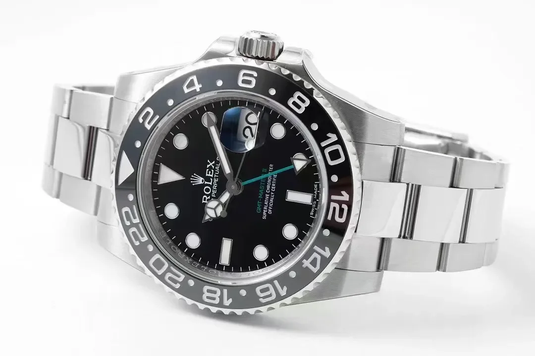AR Factory Rolex GMT-Master II Batman 40mm Black Dial Black/White Ceramic Bezel Stainless Steel Oyst