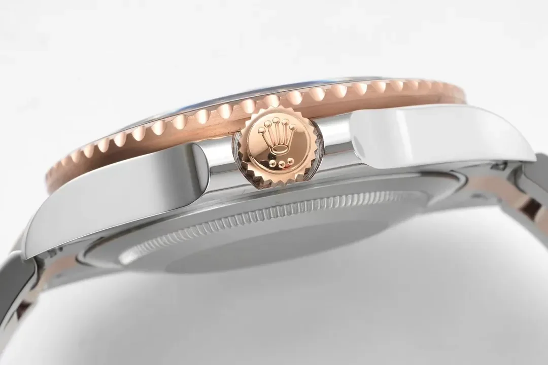 AR Factory Rolex GMT-Master II Everose Rolesor Steel and Rose Gold Root Beer Ceramic Bezel Watch